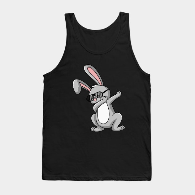 Dabbing Bunny Tank Top by susanne.haewss@googlemail.com